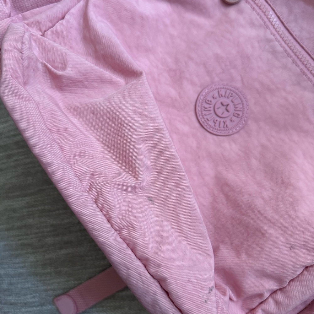 Kipling Light Pink Backpack With Multiple Pockets - image 2